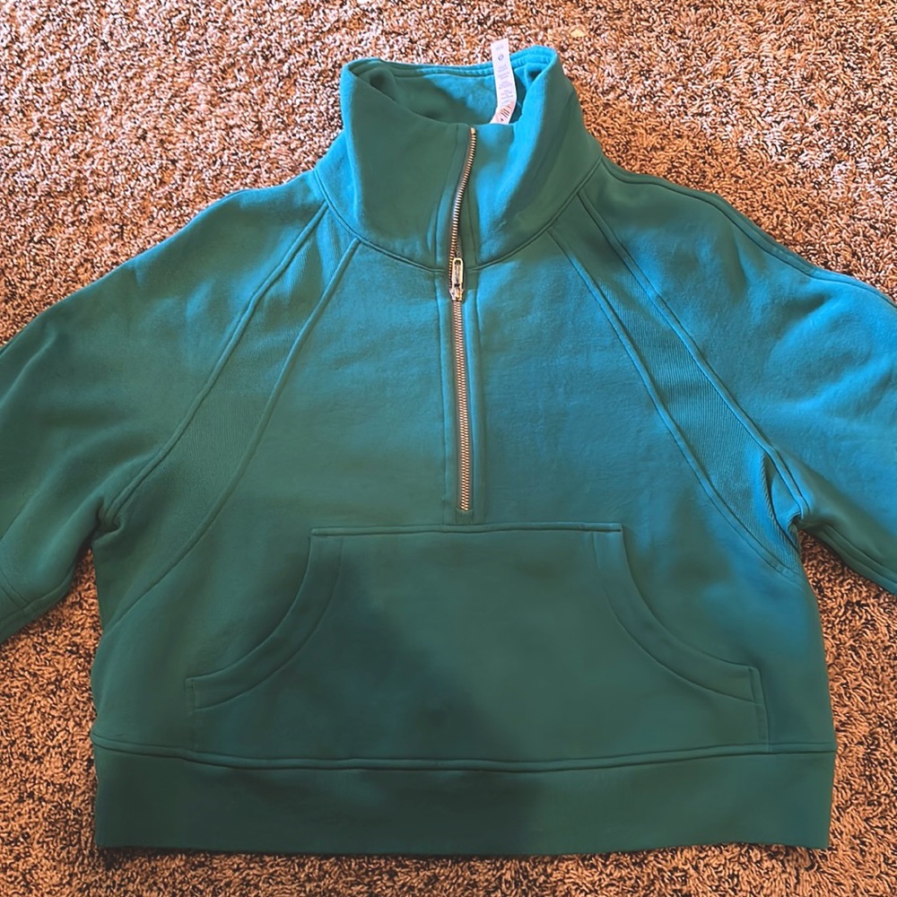 lululemon half zip scuba